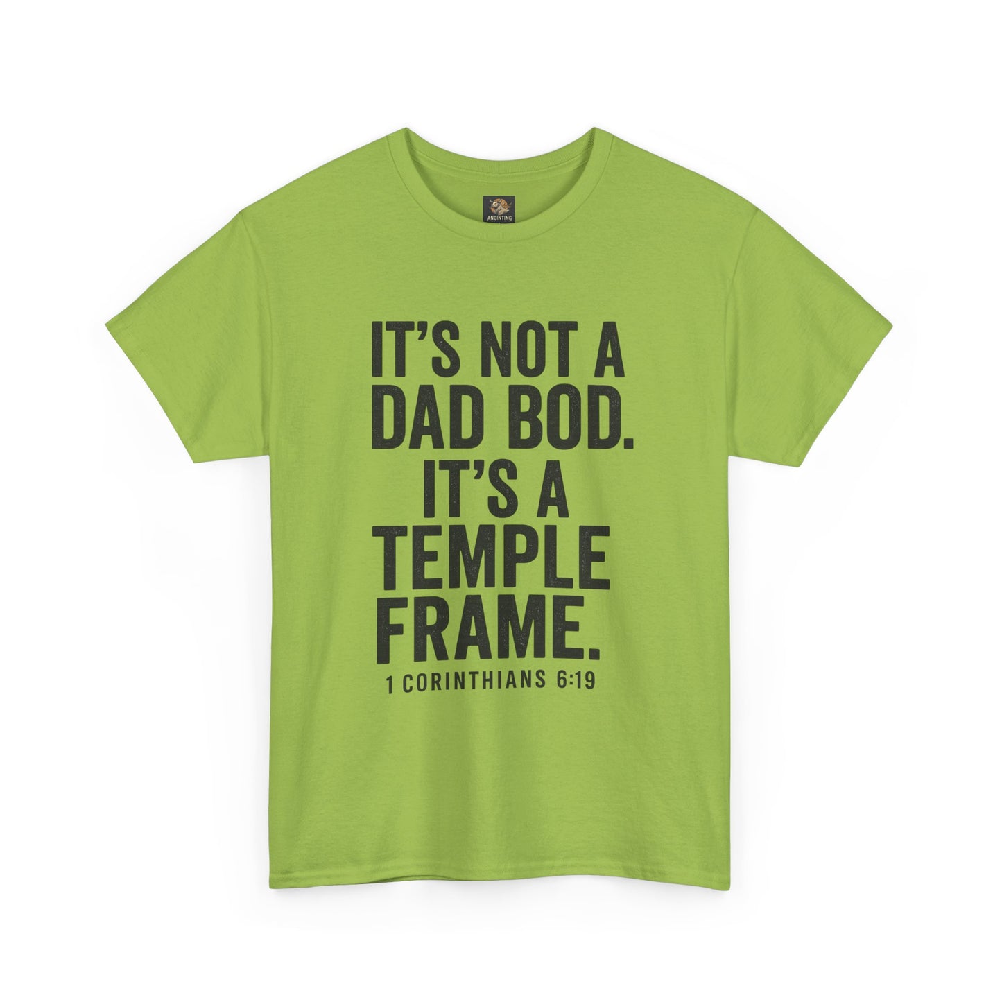 "Temple Frame" Dad Bod Christian Tee
