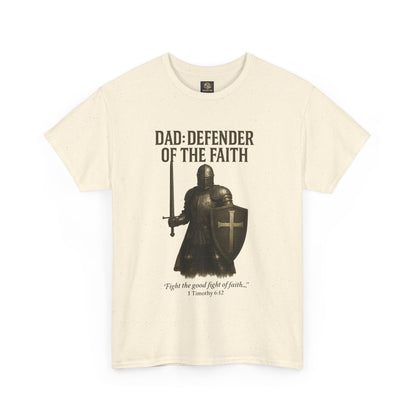 Christian Tee - Dad: Defender of the Faith, Unisex