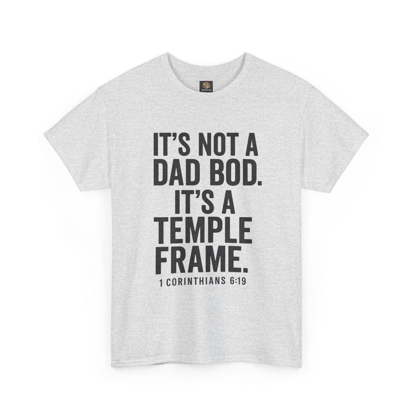 "Temple Frame" Dad Bod Christian Tee