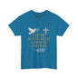 Christian Tee with 'Tap me if you need a prayer' design