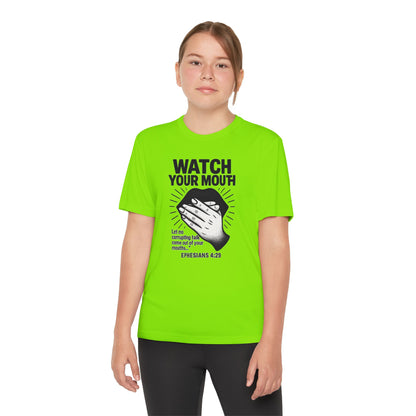 T-Shirt - Christian 'Watch Your Mouth' Ephesians 4:29 Design