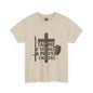 Christian Tee with 'Tap me if you need a prayer' design