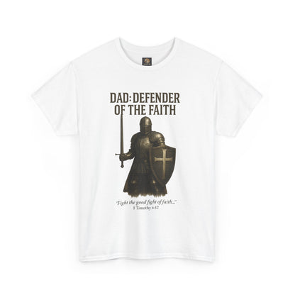 Christian Tee - Dad: Defender of the Faith, Unisex