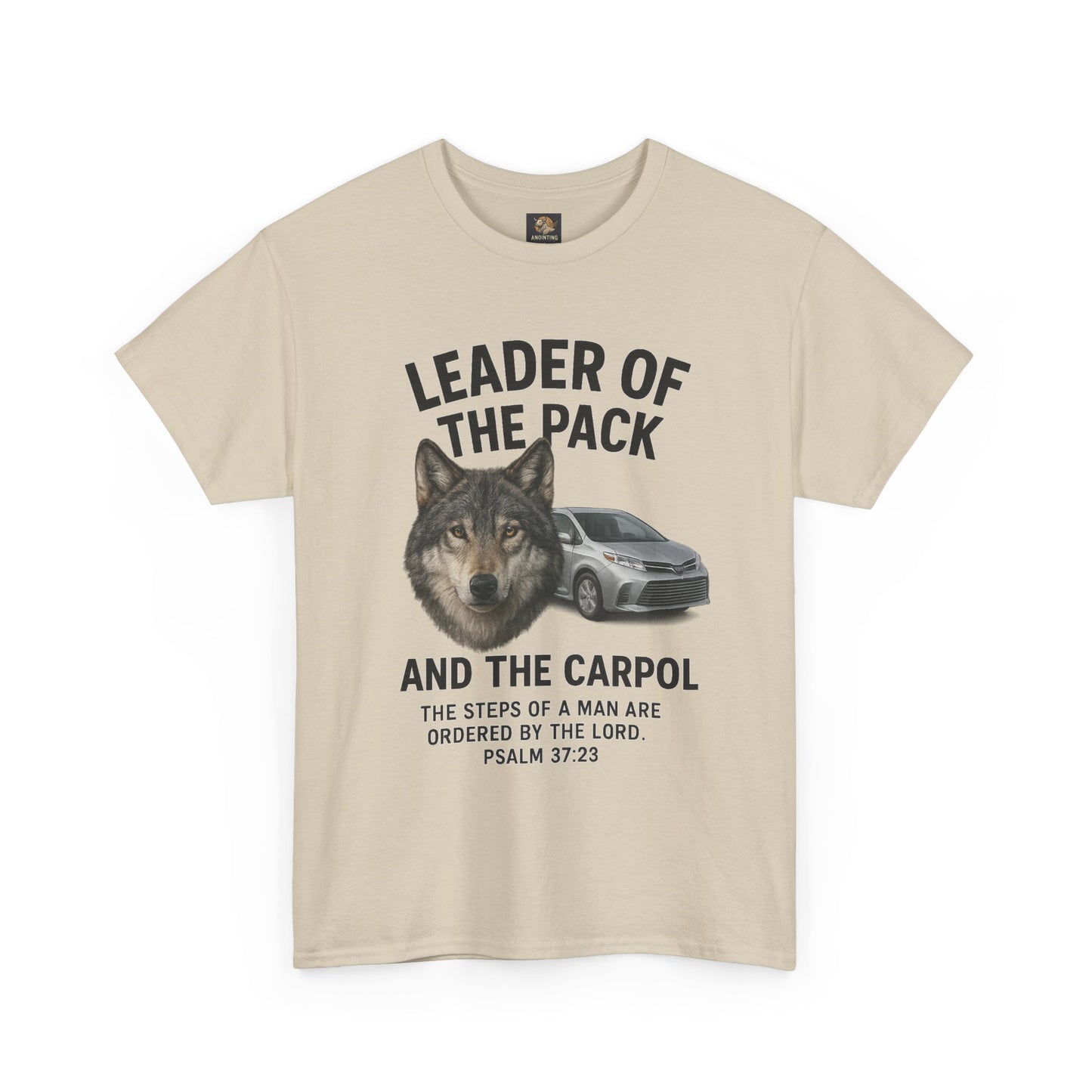 "Leader of the Pack… and the Carpool" Christian Dad Tee, Unisex