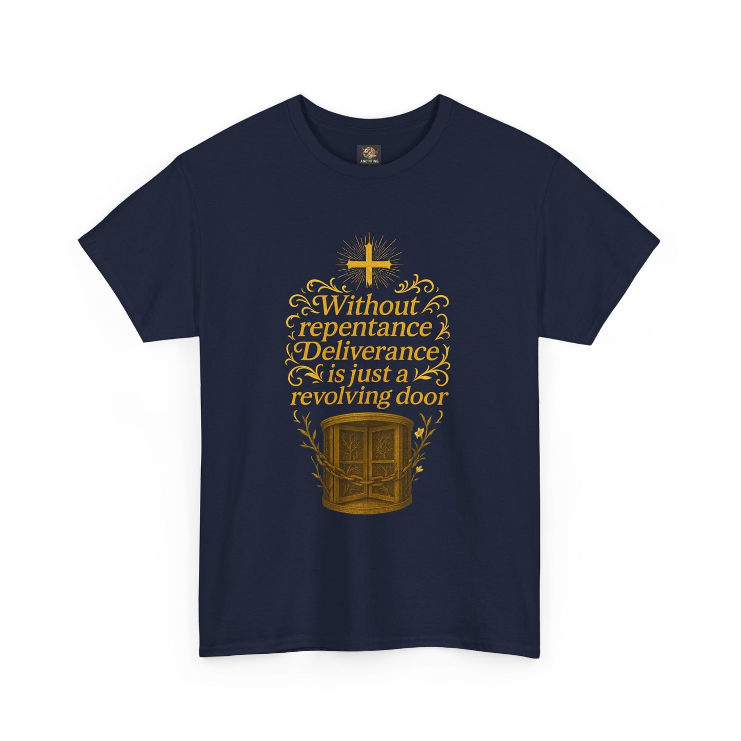 Christian Tee Without Repentance Deliverance Revolving Door