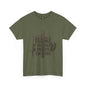 Christian Tee with 'Tap me if you need a prayer' design
