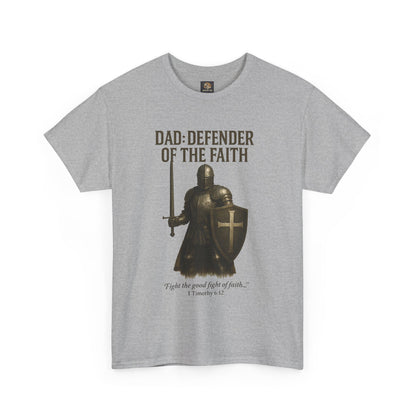 Christian Tee - Dad: Defender of the Faith, Unisex