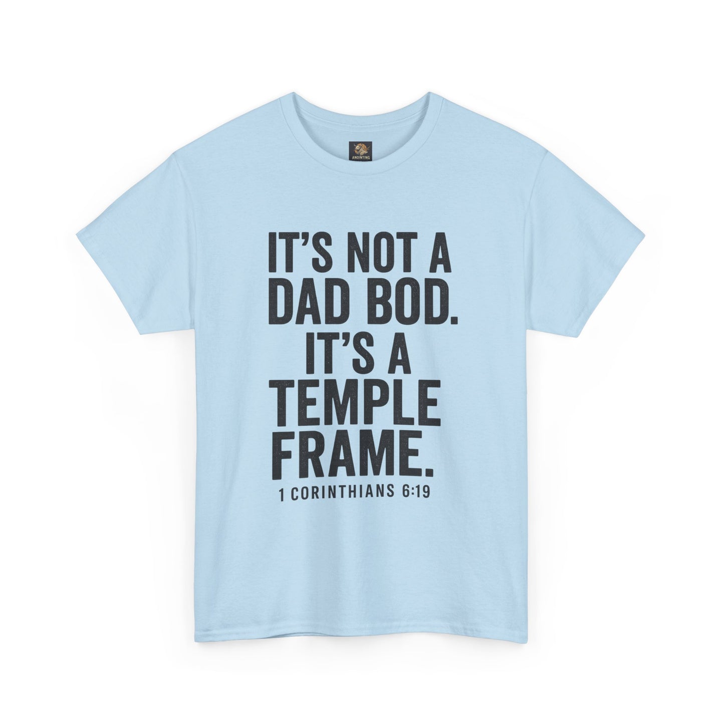 "Temple Frame" Dad Bod Christian Tee