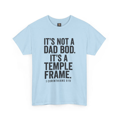 "Temple Frame" Dad Bod Christian Tee