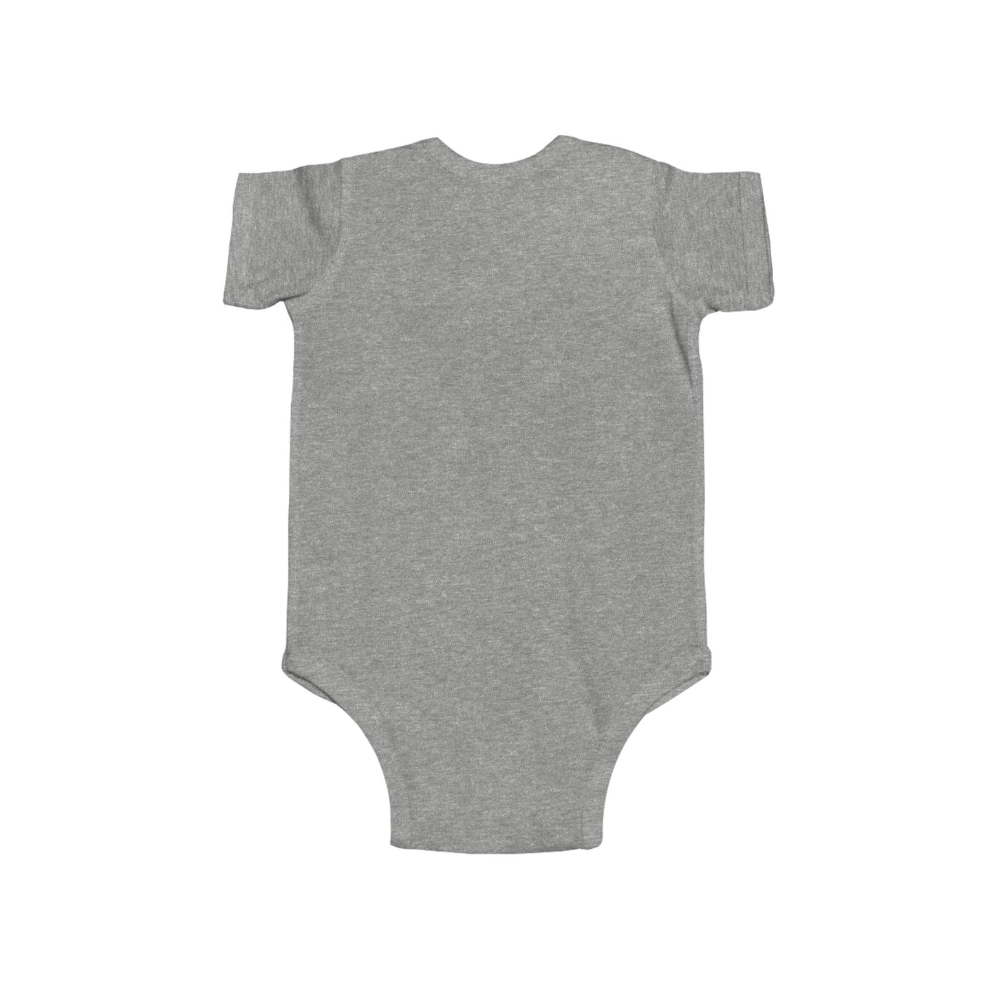 “Tiny but Mighty” Infant Onesie – Joshua 1:9 Lion Cub Faith Bodysuit