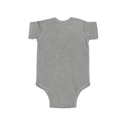 “Tiny but Mighty” Infant Onesie – Joshua 1:9 Lion Cub Faith Bodysuit