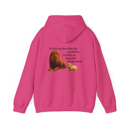 Christian Lion and Lamb Hoodie