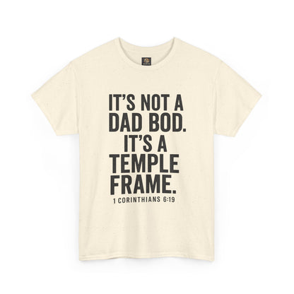 "Temple Frame" Dad Bod Christian Tee