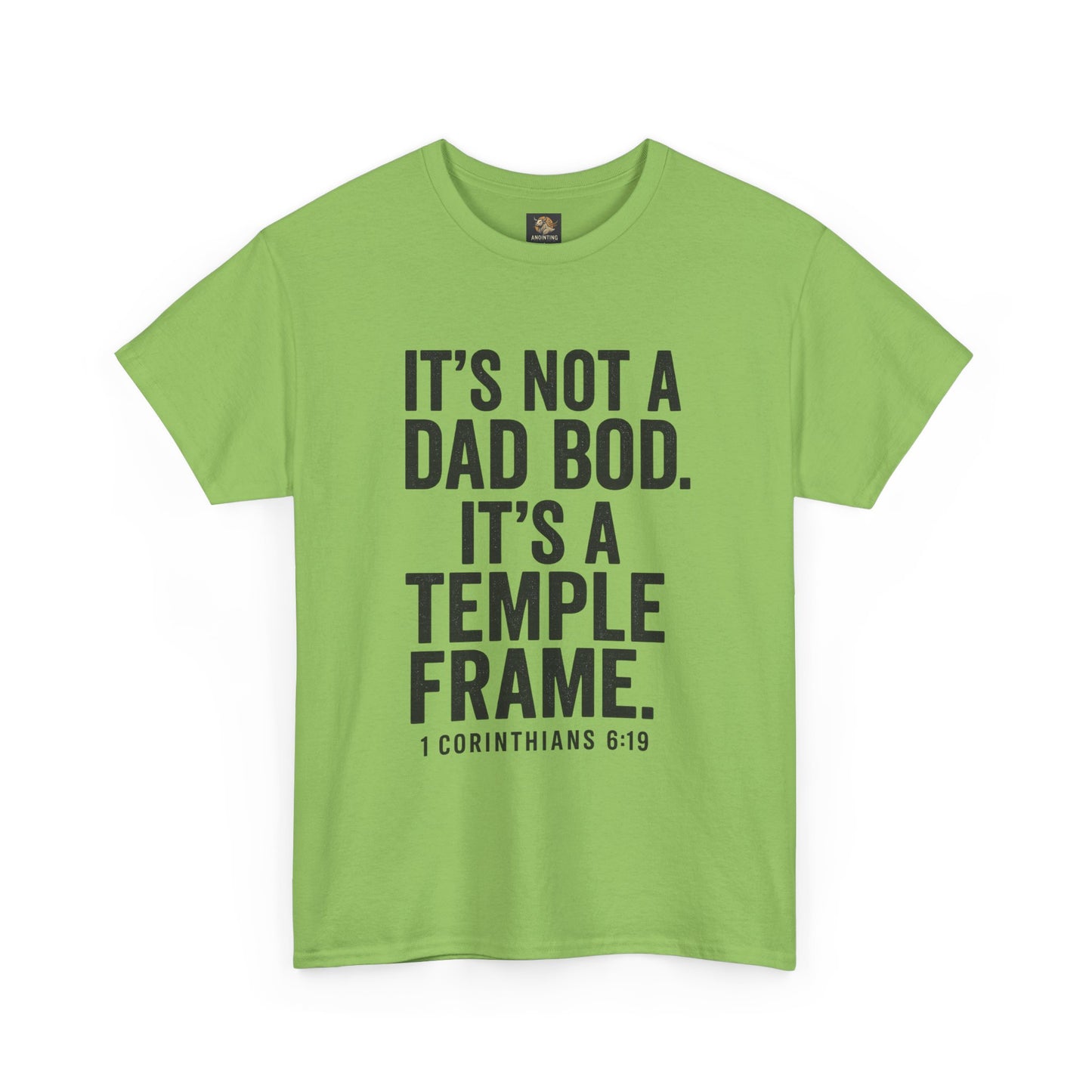 "Temple Frame" Dad Bod Christian Tee
