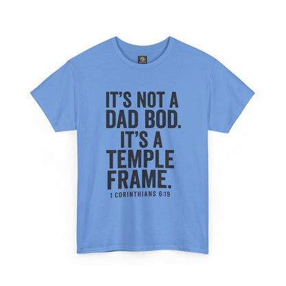 "Temple Frame" Dad Bod Christian Tee