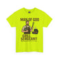 "Man of God – Grill Sergeant" BBQ Ministry Tee