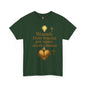 Christian Heavy Cotton Tee - 'Wounds From Trauma Are Open Door to Demons'
