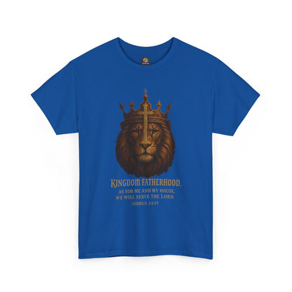 "Kingdom Fatherhood" Lion & Crown Scripture Tee