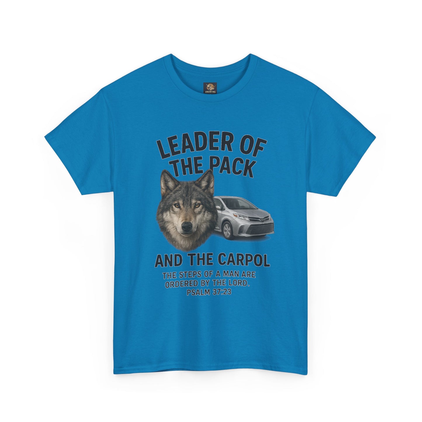 "Leader of the Pack… and the Carpool" Christian Dad Tee, Unisex