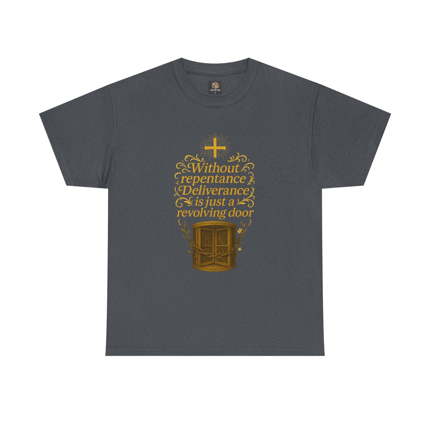 Christian Tee Without Repentance Deliverance Revolving Door