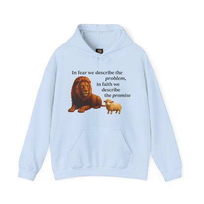 Christian Lion and Lamb Hoodie