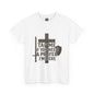 Christian Tee with 'Tap me if you need a prayer' design