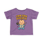 “Crib Side Disciple” Infant Tee – Jesus Loves Me Bible Baby tee