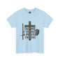 Christian Tee with 'Tap me if you need a prayer' design