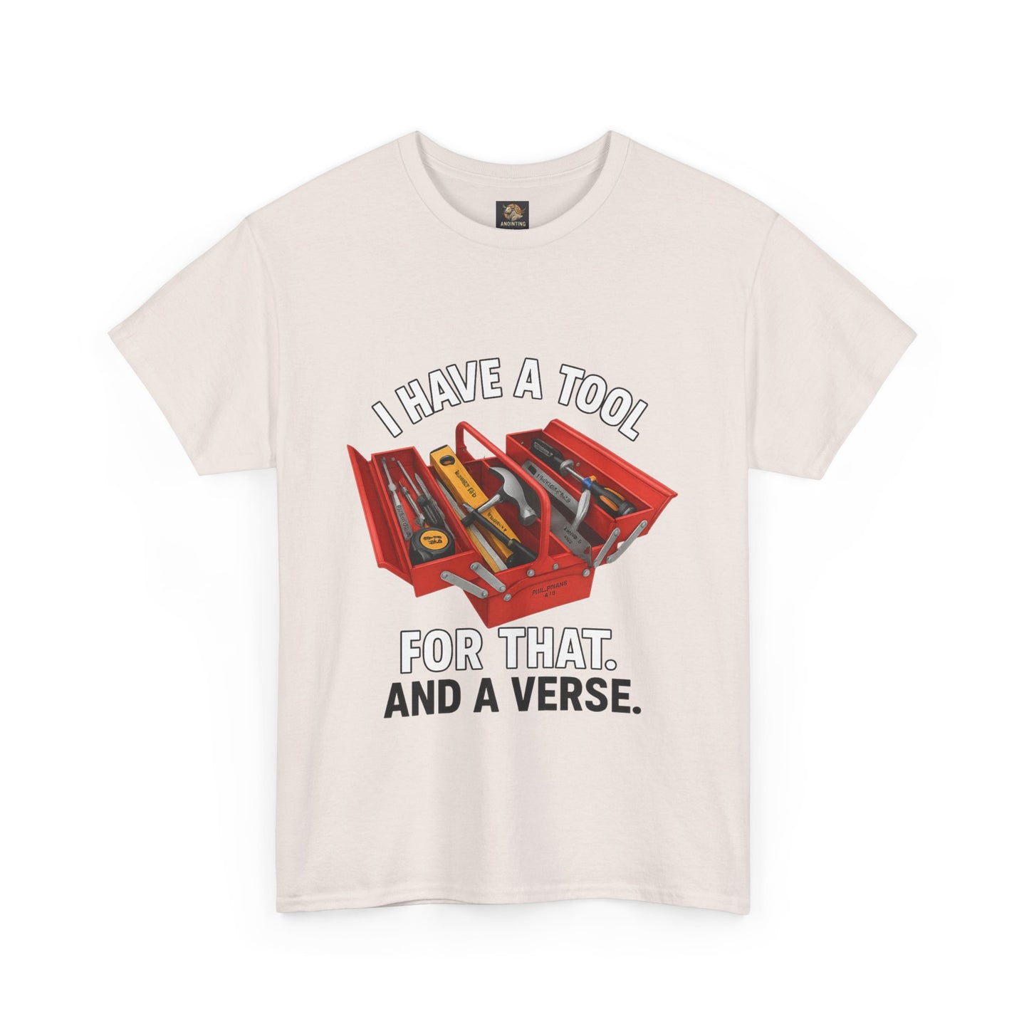 Christian Toolbox Unisex Tee - 'I Have a Tool for That And a Verse'