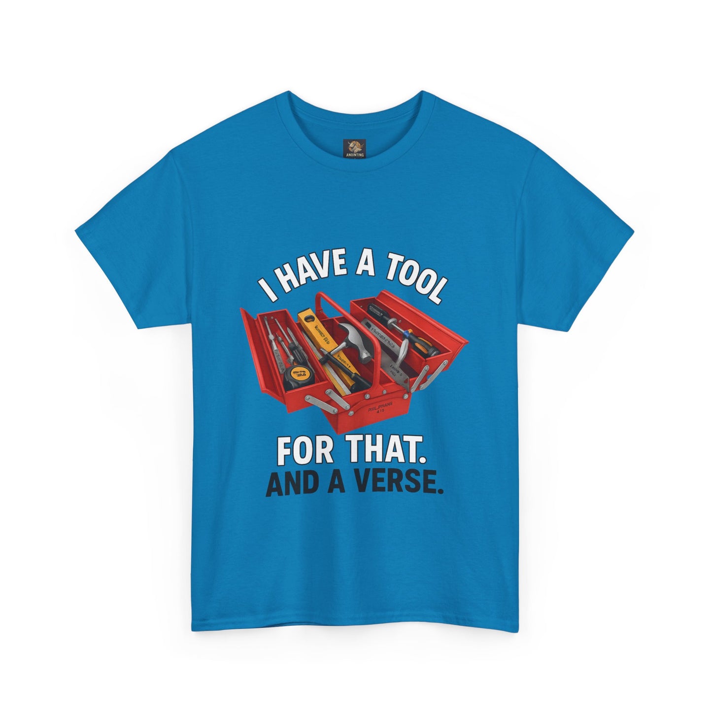 Christian Toolbox Unisex Tee - 'I Have a Tool for That And a Verse'