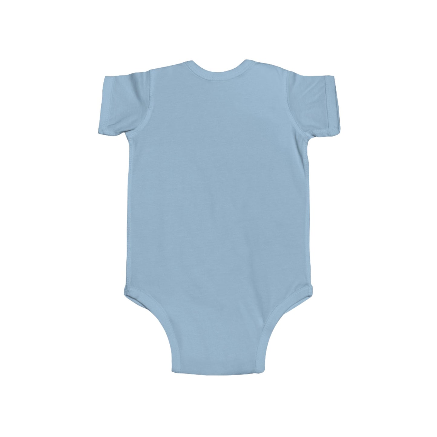 “Tiny but Mighty” Infant Onesie – Joshua 1:9 Lion Cub Faith Bodysuit