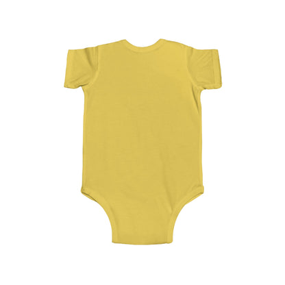 “Tiny but Mighty” Infant Onesie – Joshua 1:9 Lion Cub Faith Bodysuit
