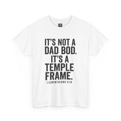 "Temple Frame" Dad Bod Christian Tee