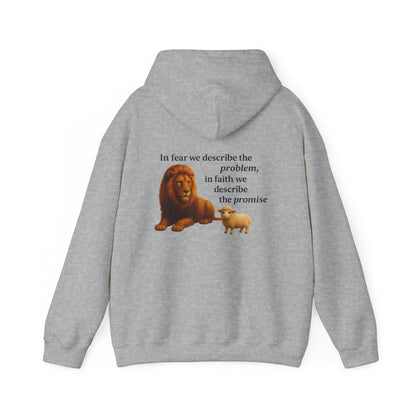 Christian Lion and Lamb Hoodie