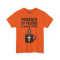 "Powered by Prayer & Black Coffee" Rugged Faith Tee