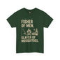 "Fisher of Men. Slayer of Mosquitoes." Campfire Faith Tee