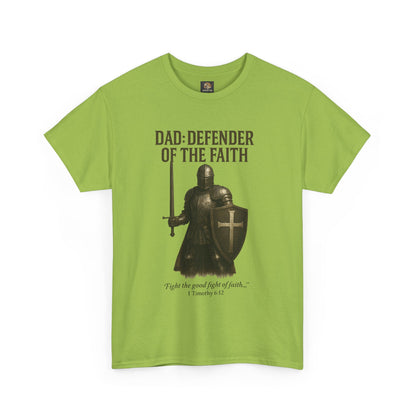 Christian Tee - Dad: Defender of the Faith, Unisex