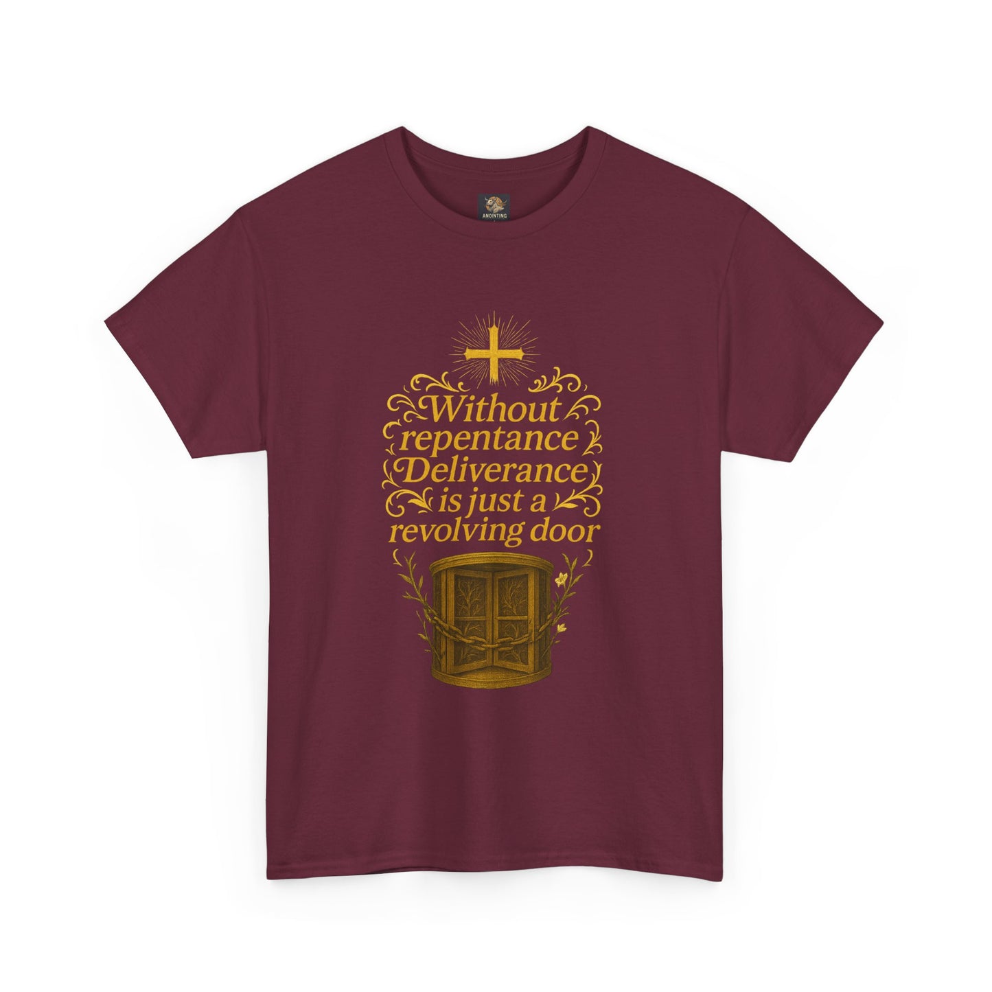 Christian Tee Without Repentance Deliverance Revolving Door