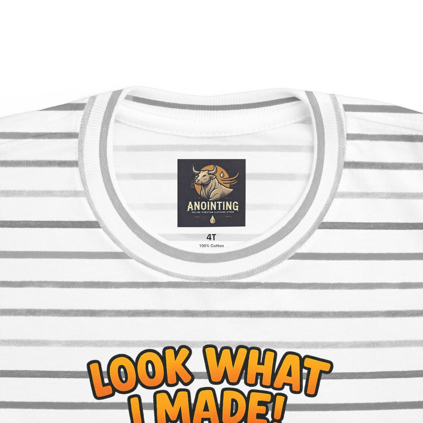 “Look What I Made!” Toddler Tee – 1 Corinthians 10:31 Creative Faith Shirt