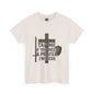 Christian Tee with 'Tap me if you need a prayer' design