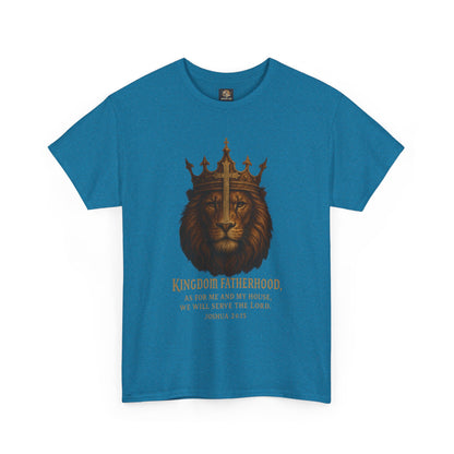 "Kingdom Fatherhood" Lion & Crown Scripture Tee