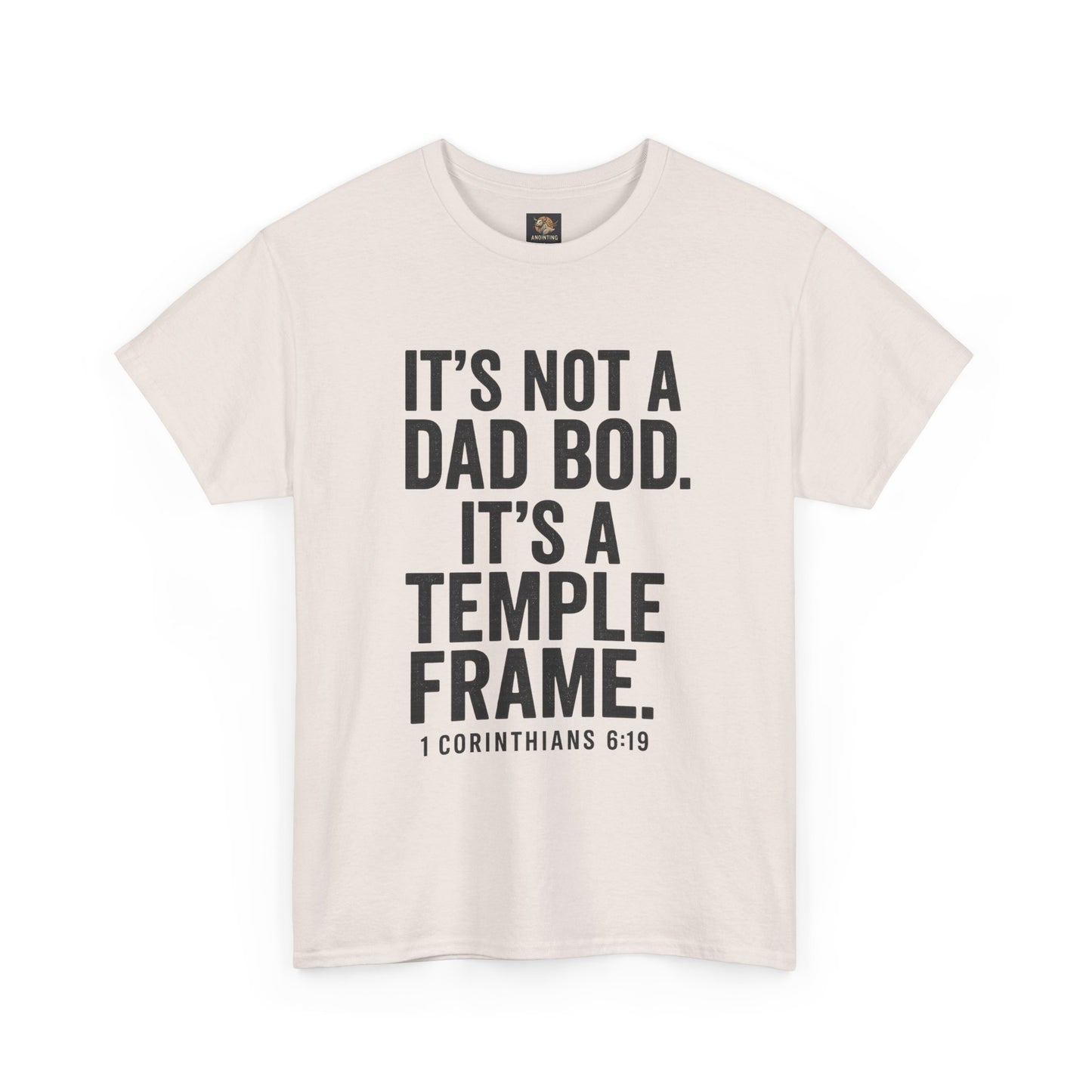 "Temple Frame" Dad Bod Christian Tee