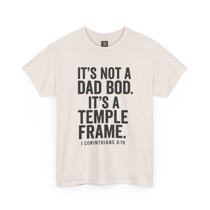 "Temple Frame" Dad Bod Christian Tee