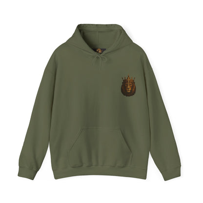 "Kingdom Fatherhood" Crowned Lion Hoodie