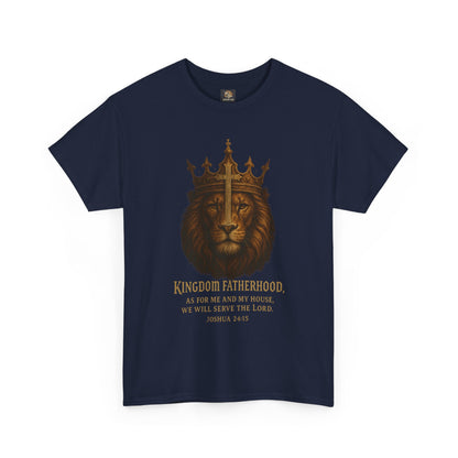 "Kingdom Fatherhood" Lion & Crown Scripture Tee