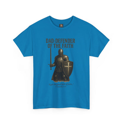Christian Tee - Dad: Defender of the Faith, Unisex