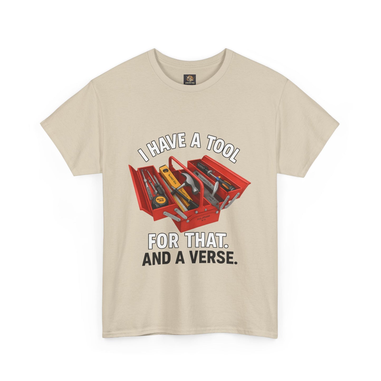 Christian Toolbox Unisex Tee - 'I Have a Tool for That And a Verse'