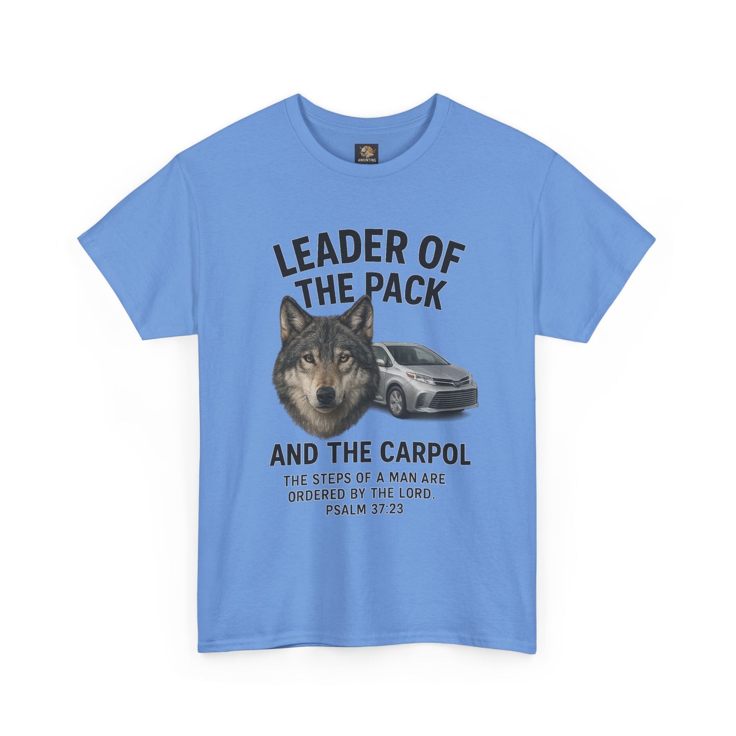 "Leader of the Pack… and the Carpool" Christian Dad Tee, Unisex