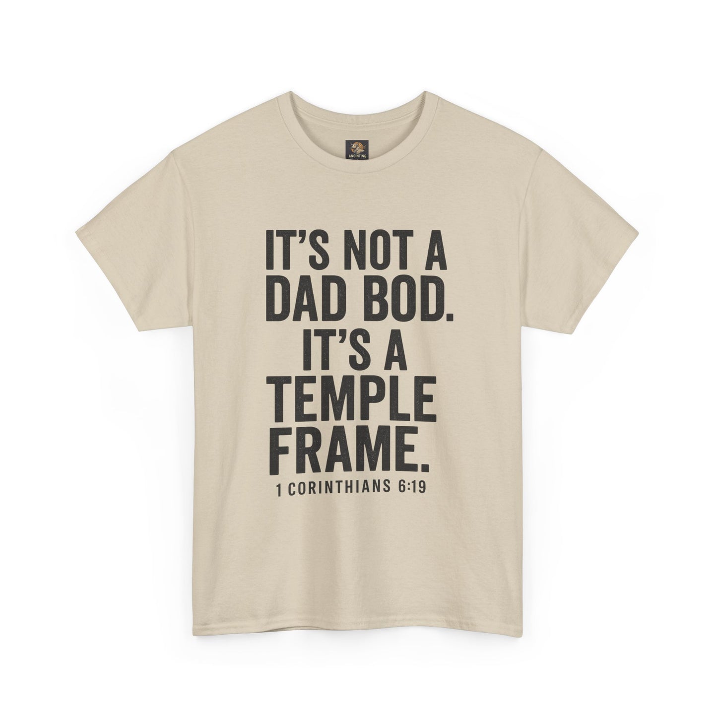 "Temple Frame" Dad Bod Christian Tee