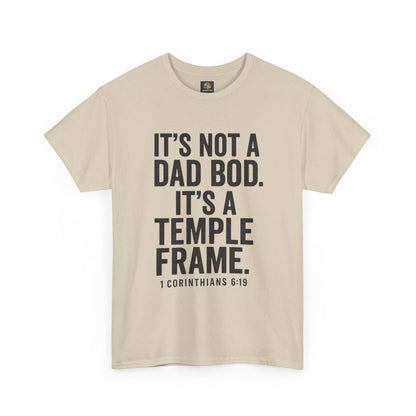 "Temple Frame" Dad Bod Christian Tee
